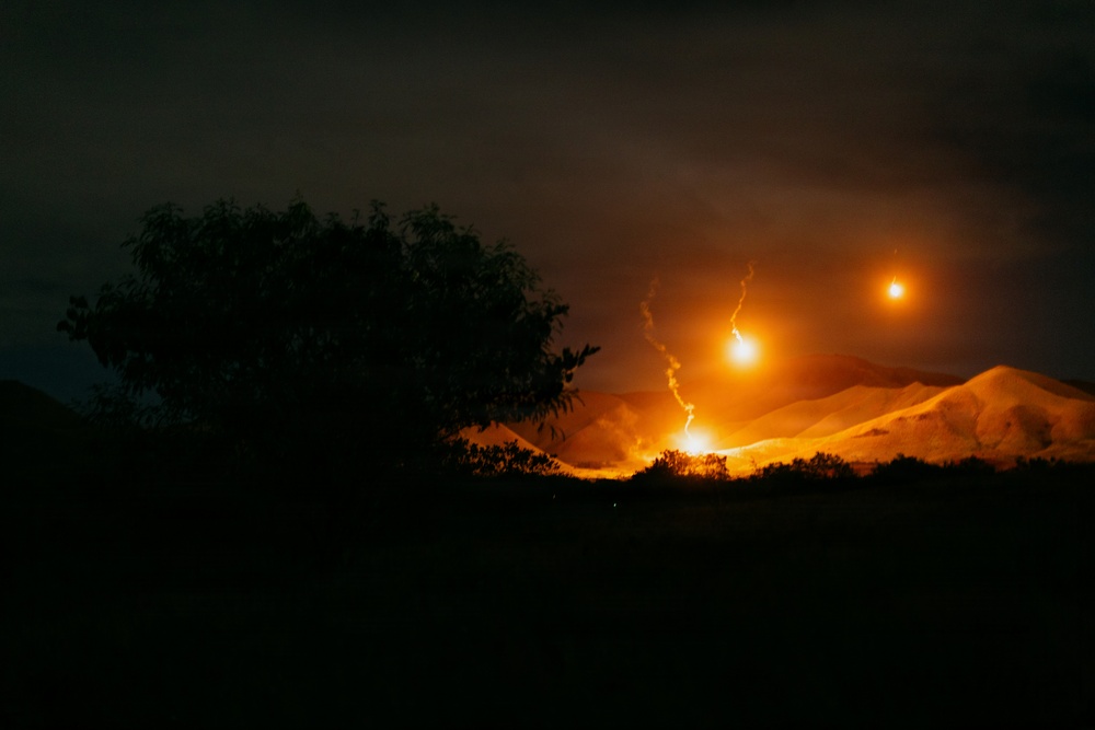 22nd MEU(SOC) | BLT 3/6 81mm Mortar Live-Fire Range