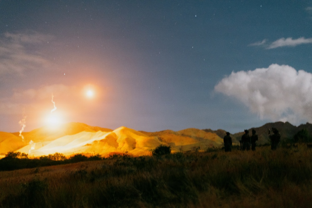 22nd MEU(SOC) | BLT 3/6 81mm Mortar Live-Fire Range