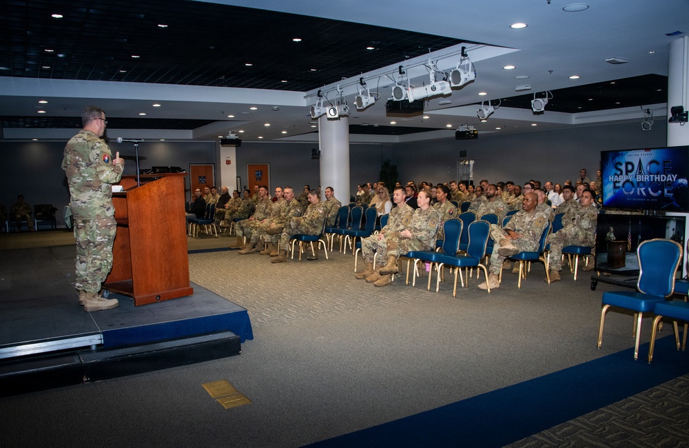 USSF Birthday celebration at LAAFB