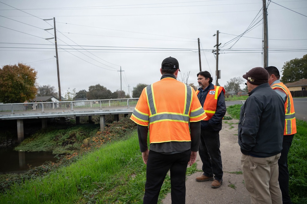 Lower San Joaquin River Phase E Site Visit with St. Paul District