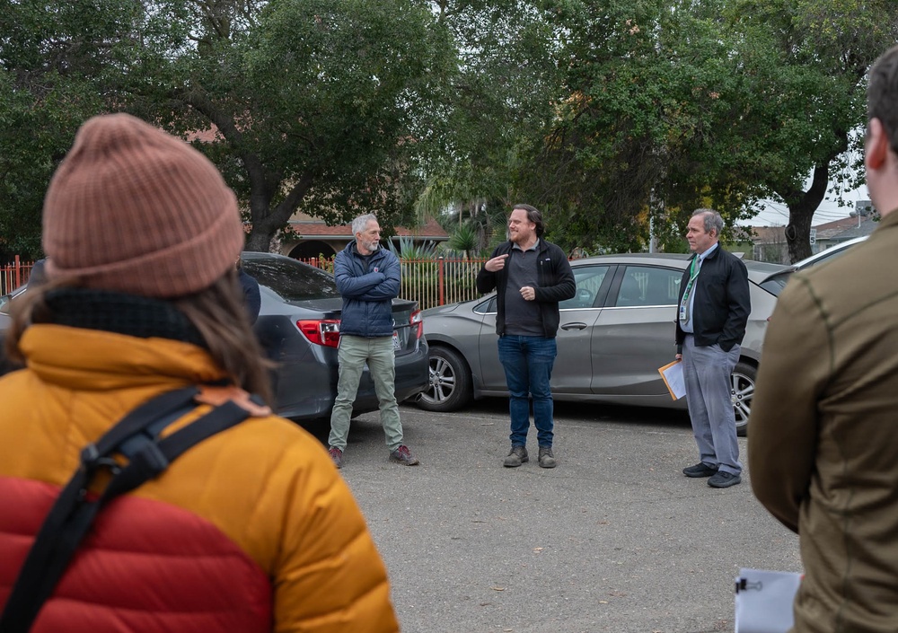 Lower San Joaquin River Phase E Site Visit with St. Paul District