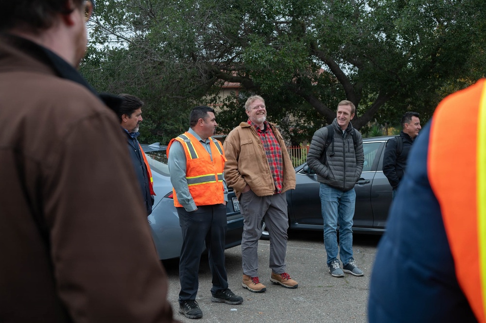 Lower San Joaquin River Phase E Site Visit with St. Paul District