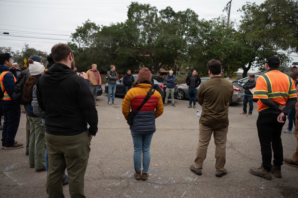 Lower San Joaquin River Phase E Site Visit with St. Paul District