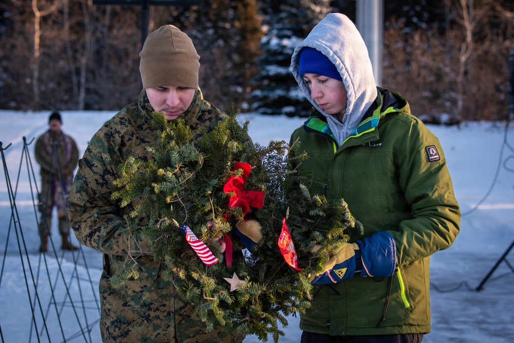 Gone but never forgotten: Alaska remembers heroes with Wreaths Across America