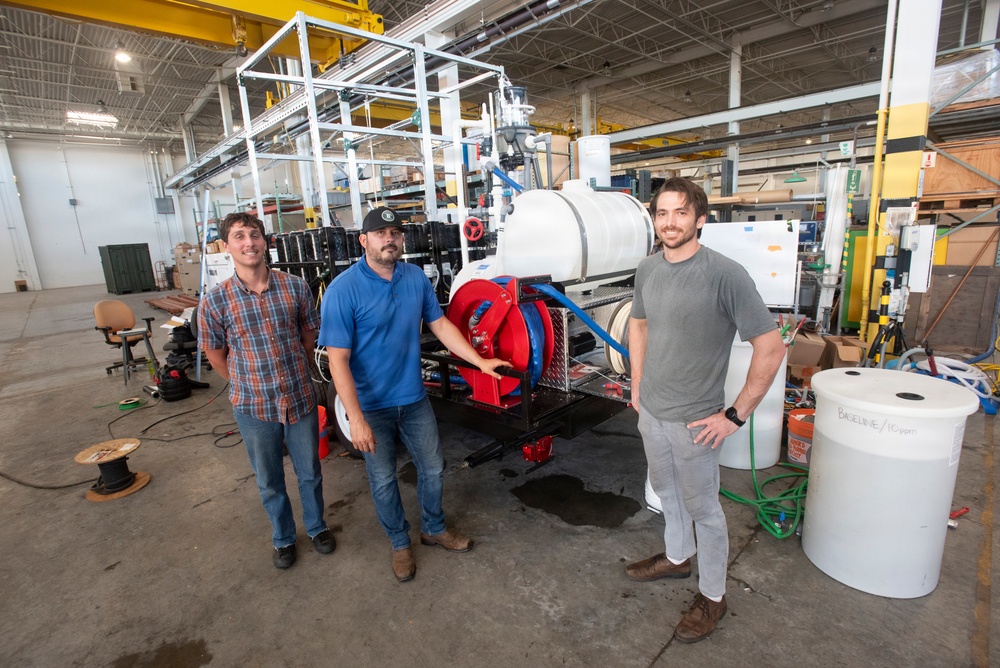 NAVFAC EXWC Designs, Builds Innovative System to Treat PFAS-Impacted Water