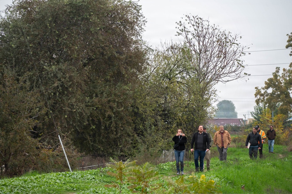 Lower San Joaquin River Phase E Site Visit with St. Paul District