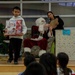 Toys For Tots delivery at June Nelson Elementary School