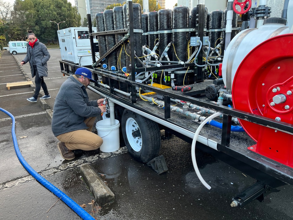 NAVFAC EXWC Designs, Builds Innovative System to Treat PFAS-Impacted Water