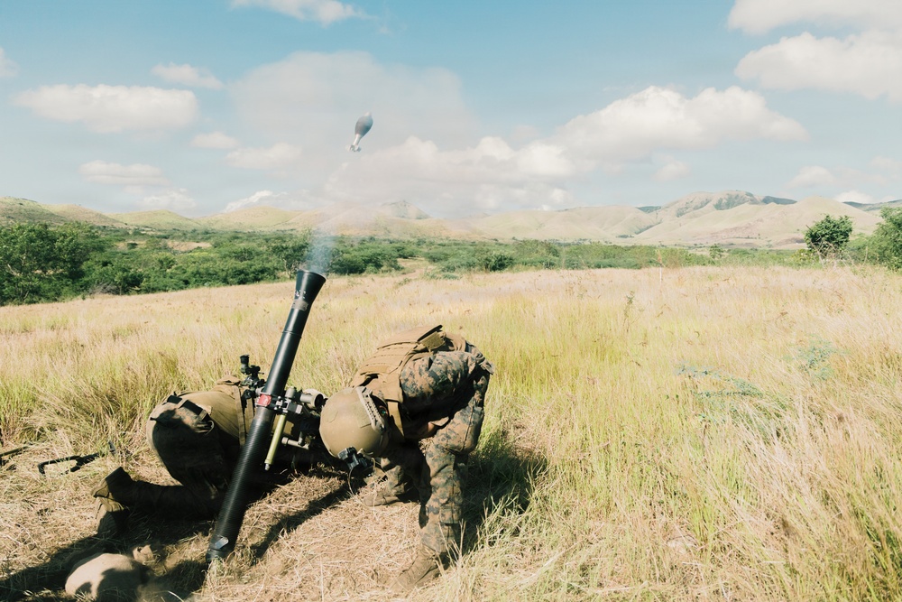 22nd MEU(SOC) | 81mm Mortar Live-Fire