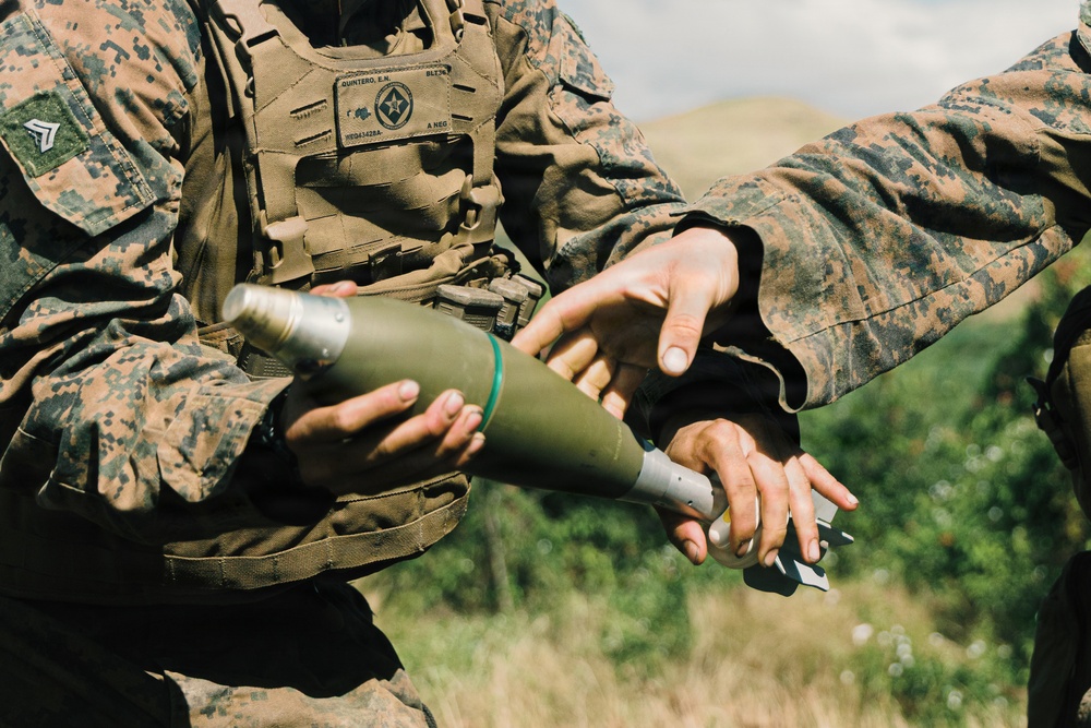 22nd MEU(SOC) | 81mm Mortar Live-Fire