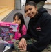 Toys For Tots delivery at June Nelson Elementary School