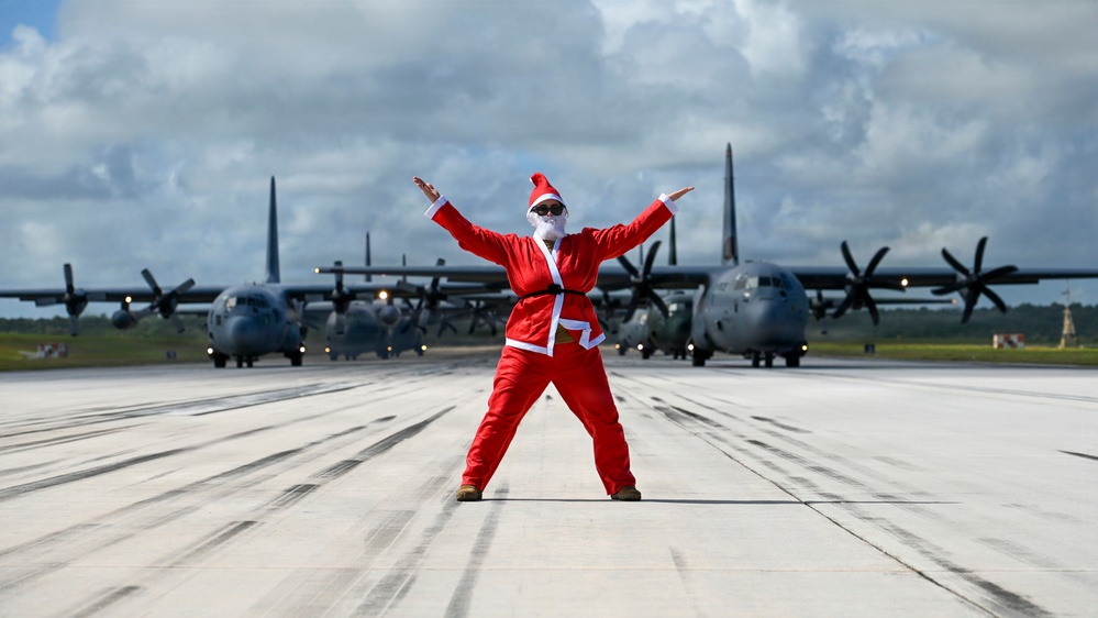 Allies, Partners showcase interoperability during Op Christmas Drop 2025 elephant walk
