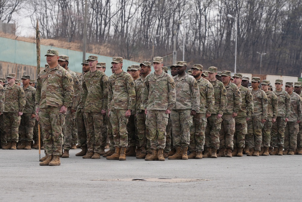 Battalion conducts pre-deployment ceremony