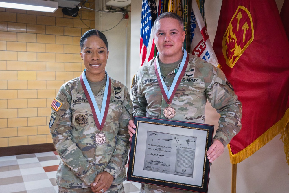 94th AAMDC Soldier inducted into Order of Saint Michael Airborne