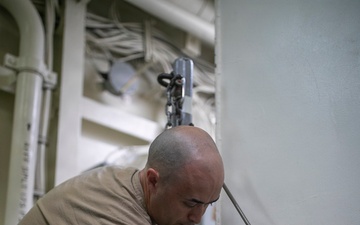 Cleaning Stations Onboard USS Tripoli