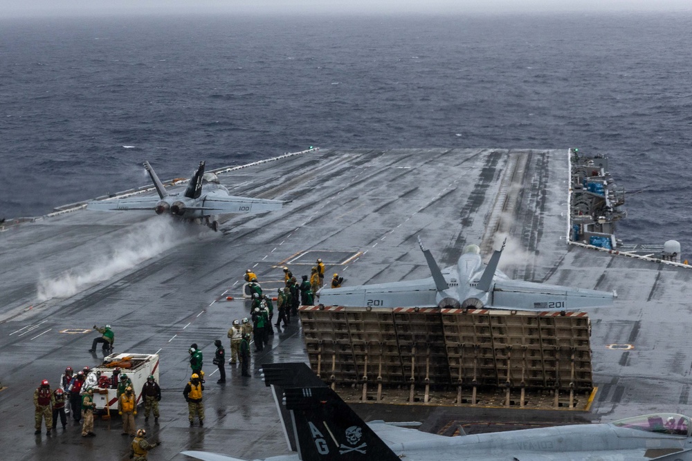 Daily Operations Aboard USS George H.W. Bush (CVN 77)