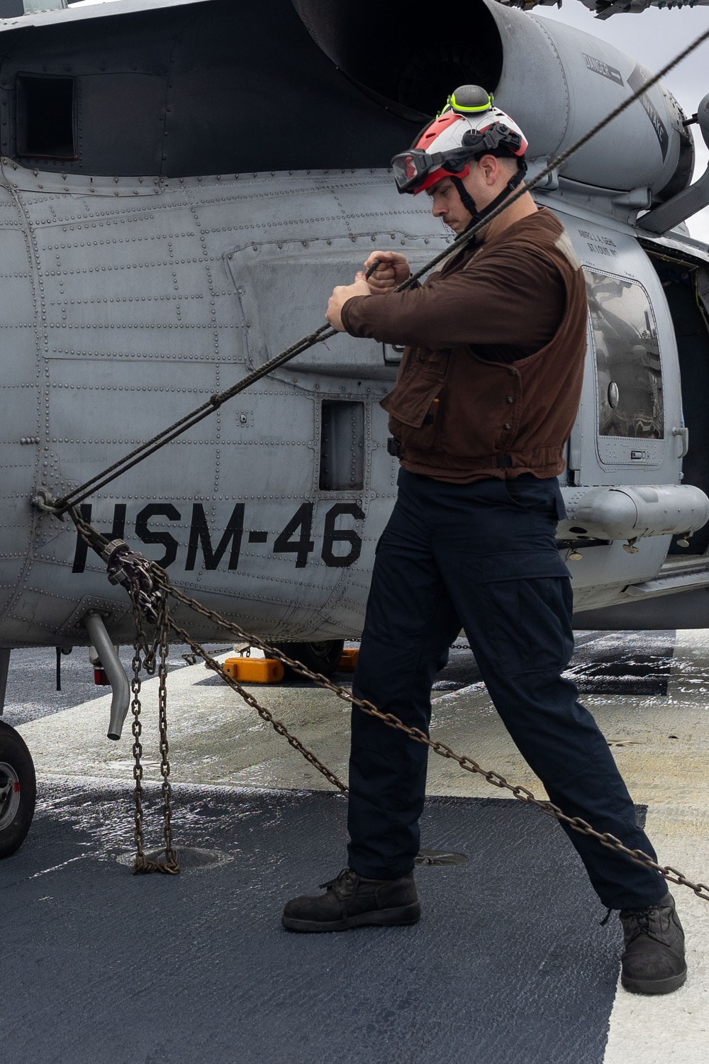 Daily Operations Aboard USS George H.W. Bush (CVN 77)