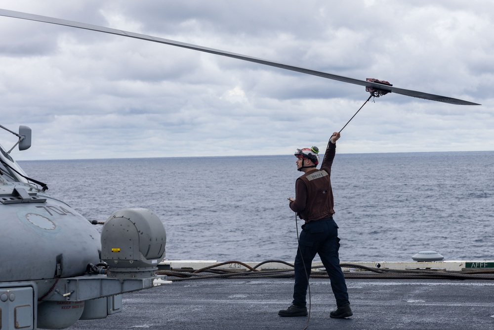 Daily Operations Aboard USS George H.W. Bush (CVN 77)