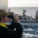 US Tripoli Conducts Replenishment-at-Sea with USNS Tippecanoe
