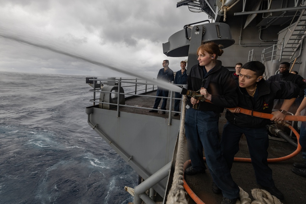 Daily Operations Aboard USS George H.W. Bush (CVN 77)