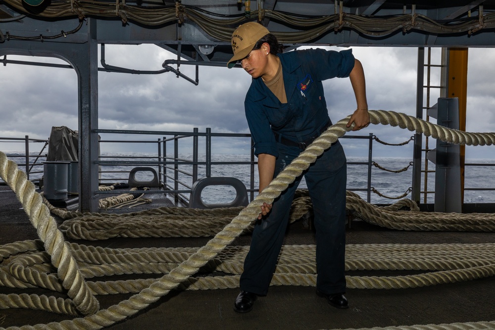 Daily Operations Aboard USS George H.W. Bush (CVN 77)