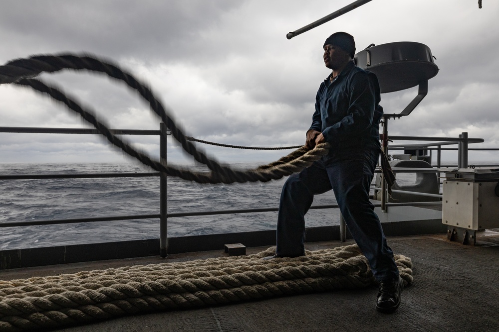 Daily Operations Aboard USS George H.W. Bush (CVN 77)