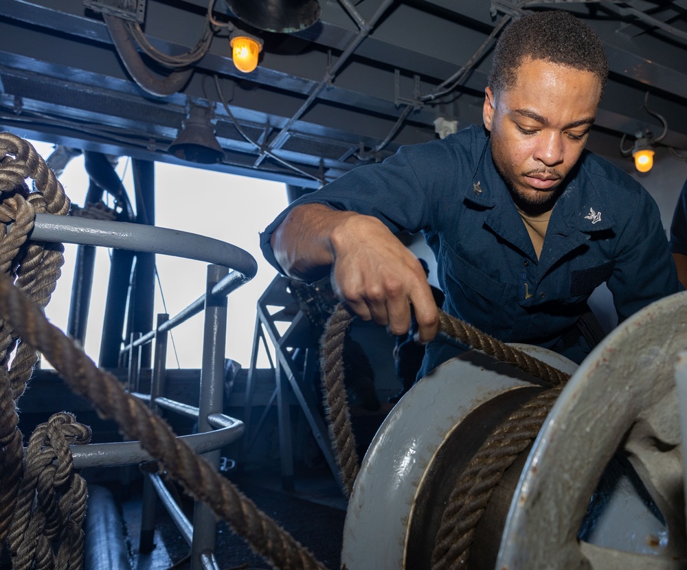 Daily Operations Aboard USS George H.W. Bush (CVN 77)