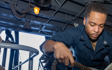 Daily Operations Aboard USS George H.W. Bush (CVN 77)