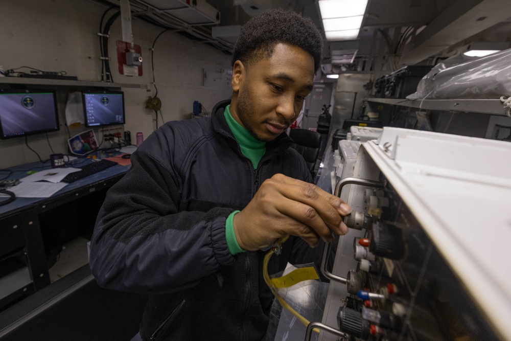 Daily Operations Aboard USS George H.W. Bush (CVN 77)