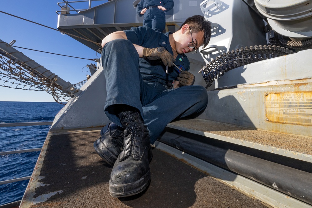 Daily Operations Aboard USS George H.W. Bush (CVN 77)