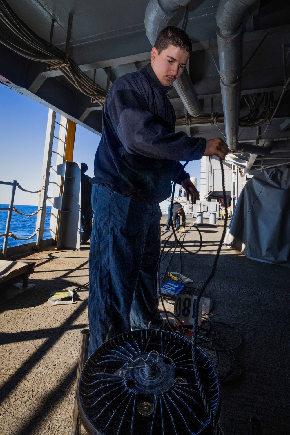 Daily Operations Aboard USS George H.W. Bush (CVN 77)