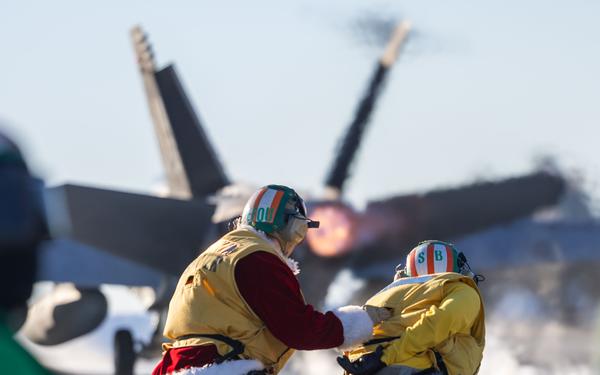 Daily Operations Aboard USS George H.W. Bush (CVN 77)