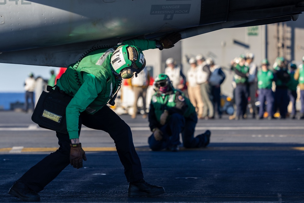 Daily Operations Aboard USS George H.W. Bush (CVN 77)