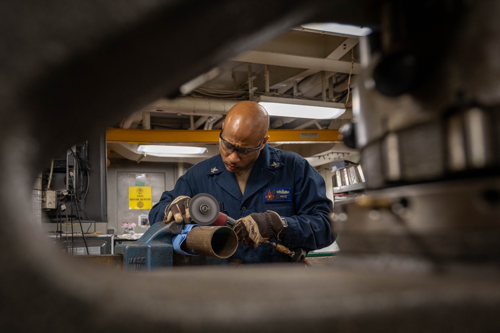 Daily Operations Aboard USS George H.W. Bush (CVN 77)