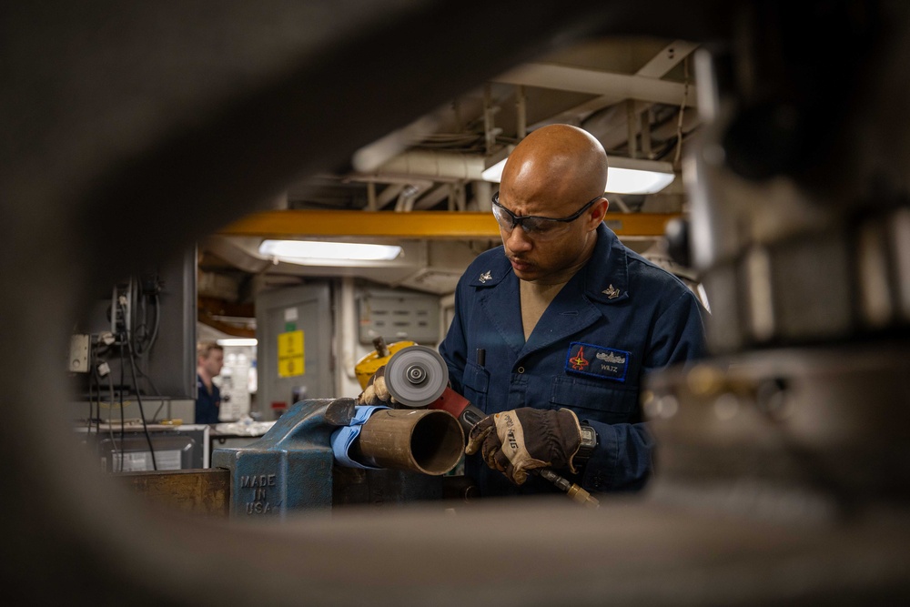 Daily Operations Aboard USS George H.W. Bush (CVN 77)
