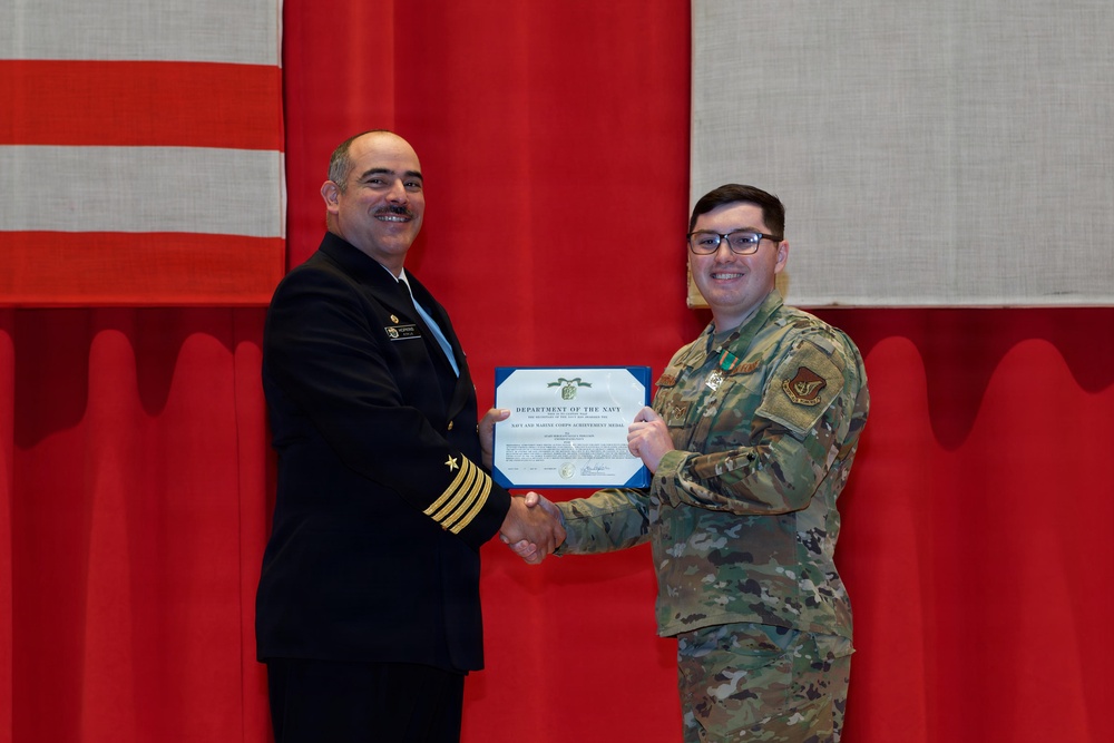 CFAY Holds All Hands and Awards at Quarters&amp;#xA;