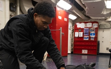 Daily Operations Aboard USS George H.W. Bush (CVN 77)