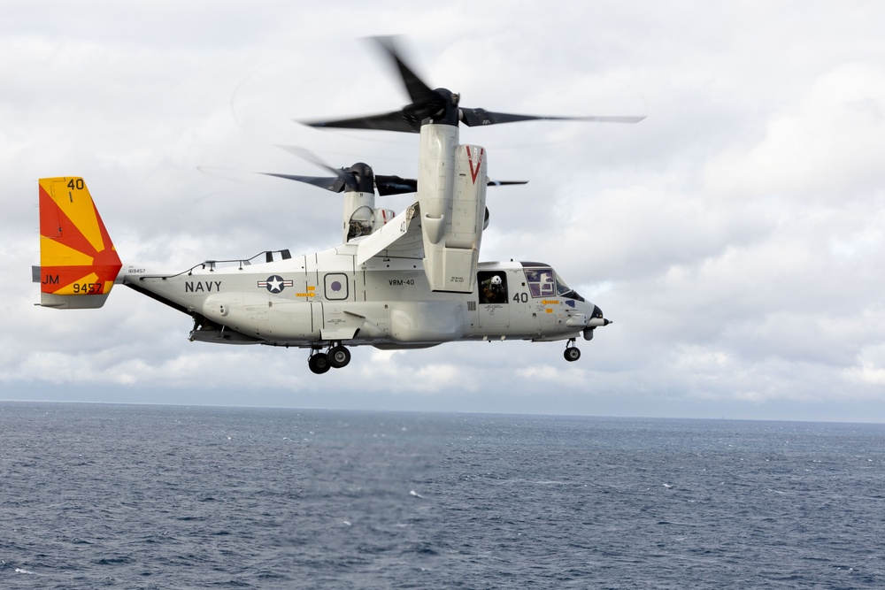 Daily Operations Aboard USS George H.W. Bush (CVN 77)