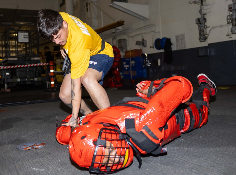 Daily Operations Aboard USS George H.W. Bush (CVN 77)
