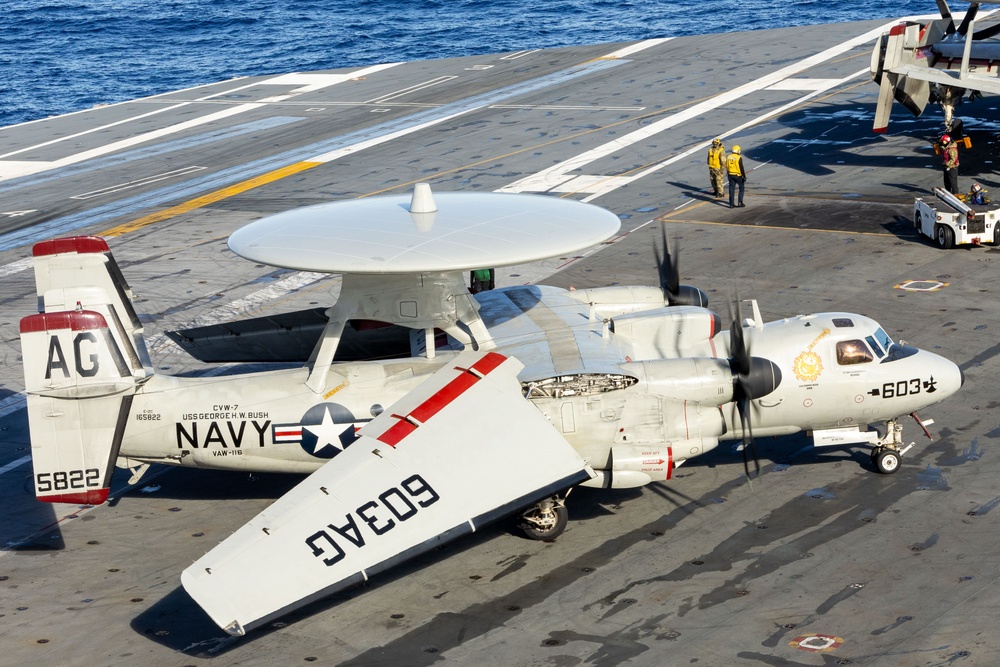 Daily Operations Aboard USS George H.W. Bush (CVN 77)