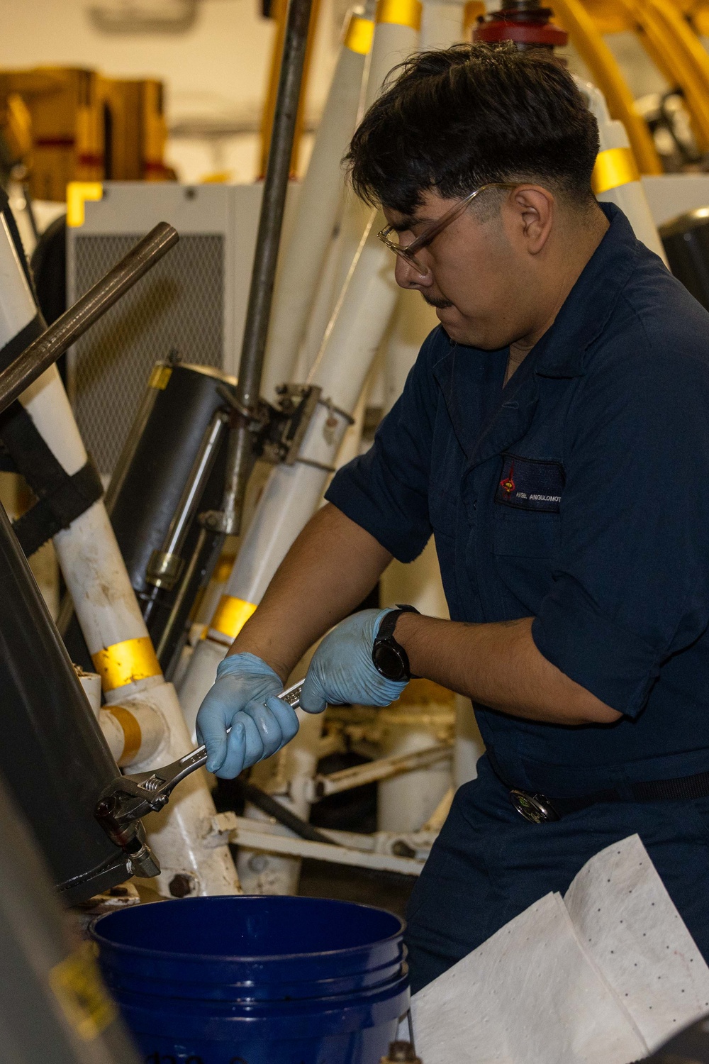 Daily Operations Aboard USS George H.W. Bush (CVN 77)