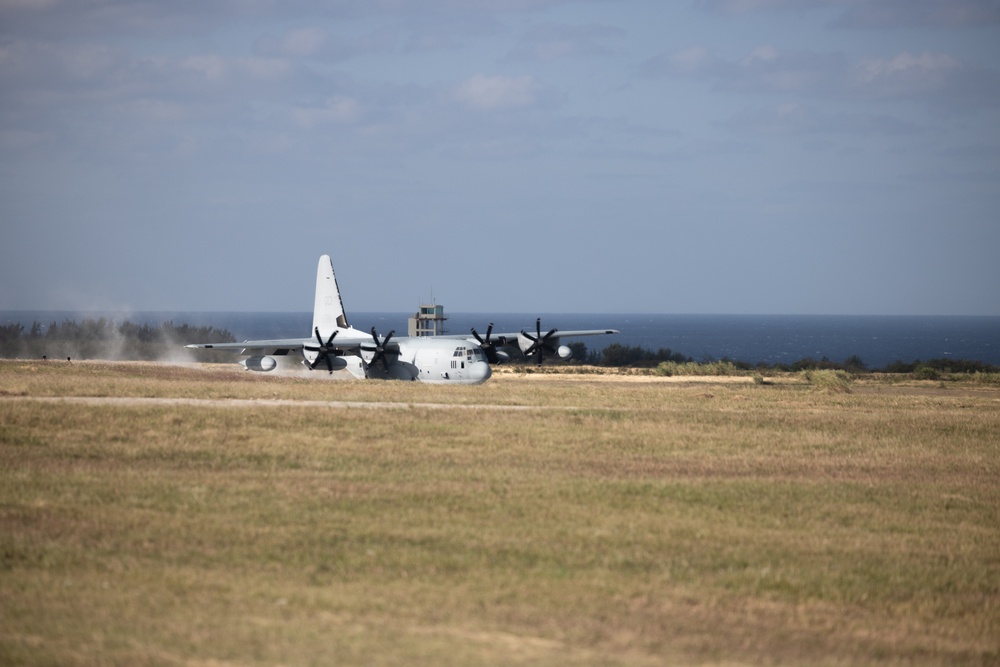 Ie Shima Training Facility holds ribbon cutting ceremony for flight line renovations