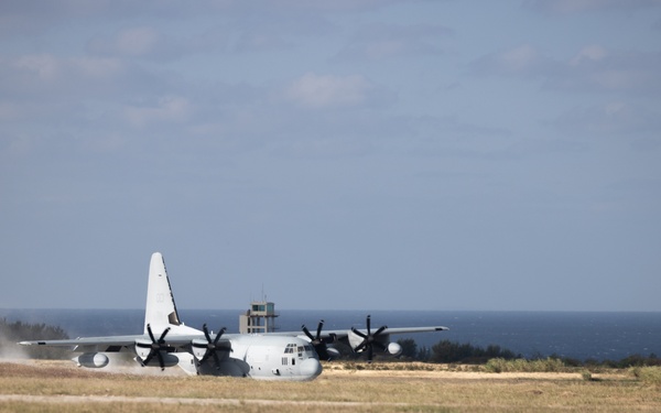 Ie Shima Training Facility holds ribbon cutting ceremony for flight line renovations