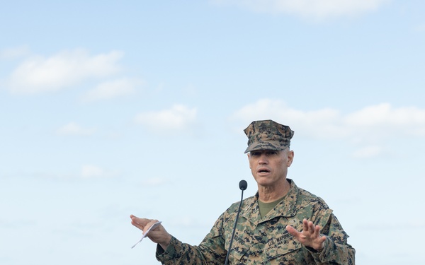 Ie Shima Training Facility holds ribbon cutting ceremony for flight line renovations