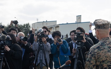 Ie Shima Training Facility holds ribbon cutting ceremony for flight line renovations
