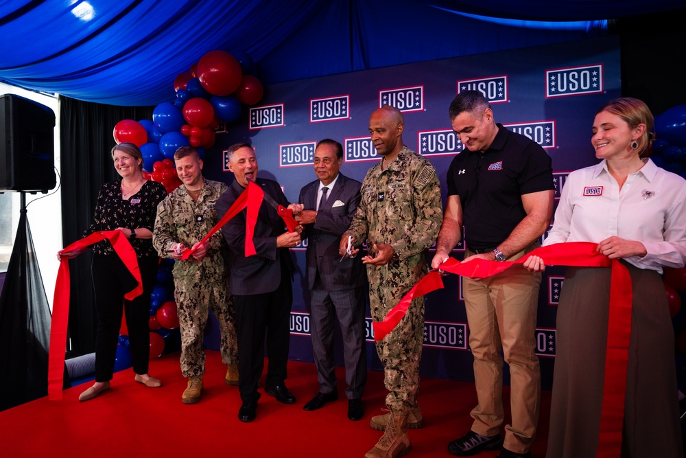 USO Singapore Opens New Facility at Sembawang Naval Installation