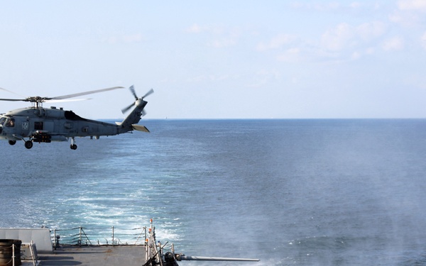 USS Roosevelt (DDG 80) Transits Strait of Hormuz