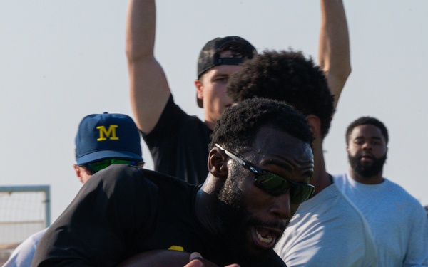 2025 Turkey Bowl on deployment