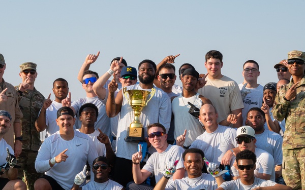 2025 Turkey Bowl on deployment