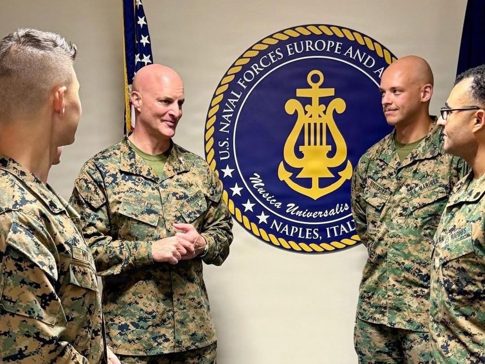 Major General Shipley visit